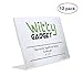 Witty Gadget Acrylic Picture Frame - Quanitity Packs - Premium Quality, Clear Sign Holder - 8.5x11 or 4x6 - Horizontal or Vertical Options