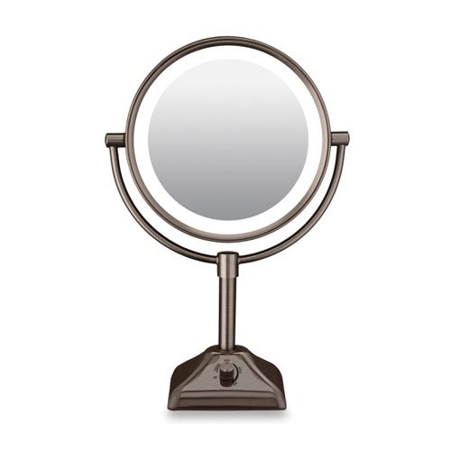 Conair Variable Lighted DoubleSided 1X/10X Mirror in Oil Rubbed Bronze