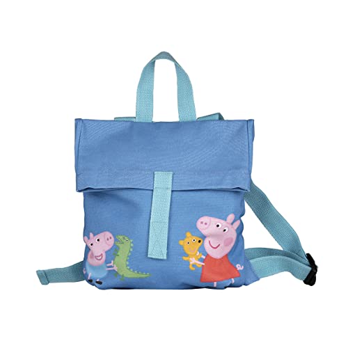 Sac à dos Peppa Pig mini-coursier pour ranger doudou et goûter sans s'encombrer