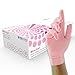 Produktbild UNIGLOVES GP0052 Nitril-Untersuchungshandschuhe, Größe S, Pink (Packung mit 100 Stück)