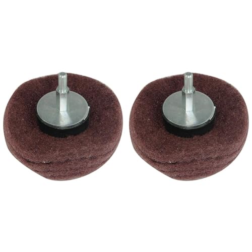 Silverline 262154 Dome Sanding Mop 100 mm 240 Grit (Pack of 2)