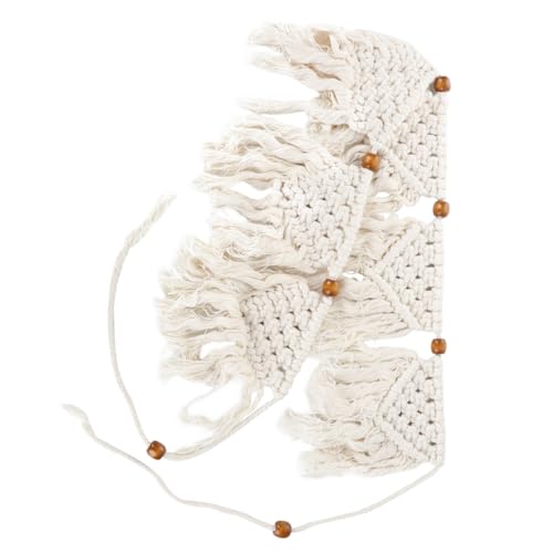 Cabilock 1 Pc - Decoración bohemia - Ornamento colgante decoración de pared colgante equipo de tejer muro tapiz boho decoración colgar en la pared decoración mural hecho a mano