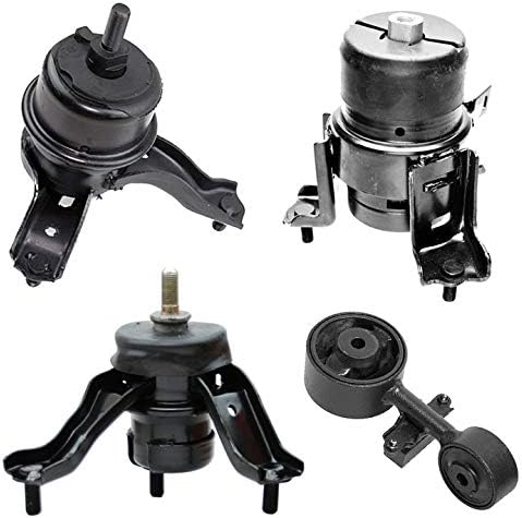 Engine Motor & Transmission Mount Set For 2007-2009 Toyota Camry 2.4L GAS MANUAL : A62009, A4295, A4274, A4283 - K2925