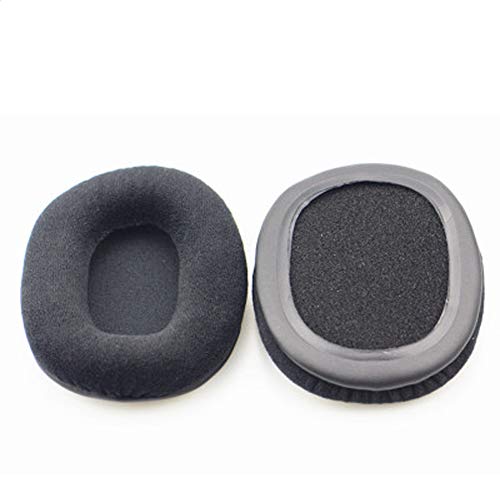 �w�b�h�z���Z�b�g�C���z���A�N�Z�T���[�C���[�}�t�C���[�N�b�V�����̂��߂ɓK���� ATH-M50X M40X M30 M40 M50SX1 (flannel-black�i1 piece�j)