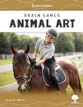 Paperback Dyslexia Games - Animal Art - Series B Book 5 Book