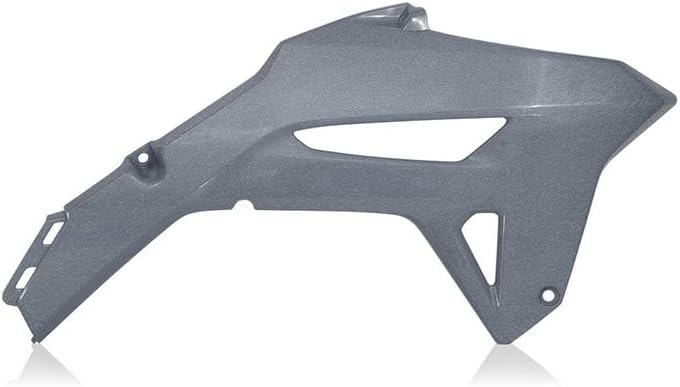 Acerbis Radiator Shroud Set (GREY METALLIC) For 21-24 HONDA CRF450R
