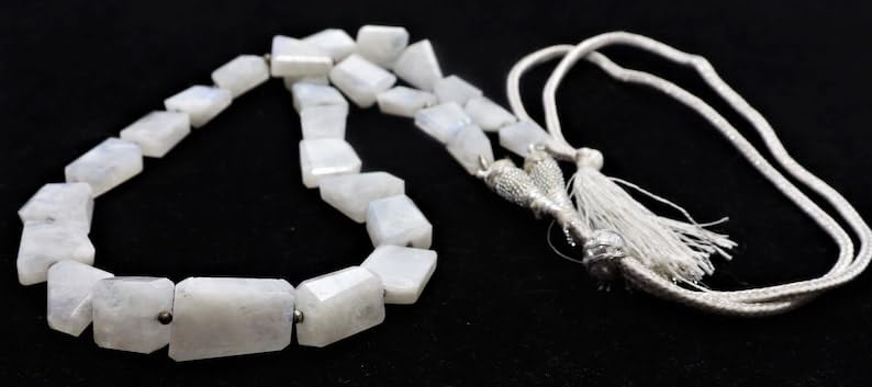 Perles à facettes en amazonite naturelle pour concevoir vos bracelets bohèmes chic