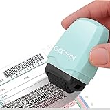 Rollstempel Datenschutz Breiter Nachfüllbar Selbstfärbend Sicherheit Datenschutzstempel für...