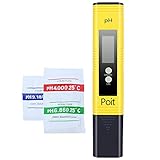 Poit Digital PH Meter Tester Kit, 0.01 Resolution
