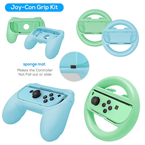 image for FASTSNAIL Switch Accessories Bundle Upgraded Essential Pack for Ninten