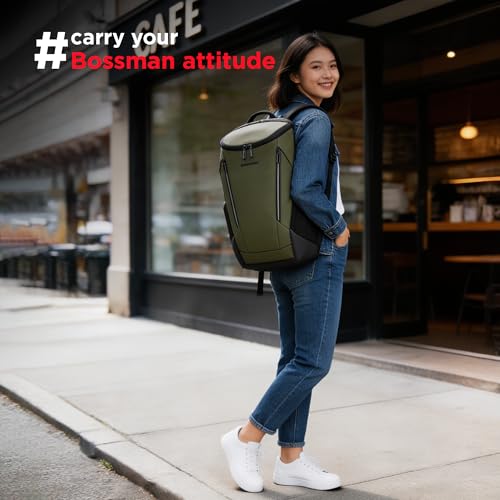 Image of HARISSONS Dominus Business Laptop Backpack | 35L | Fits 15.6 inch Laptop | 1000D PU-Coated Polyester | Work, Travel & Commute | USB Charging & Rain Cover