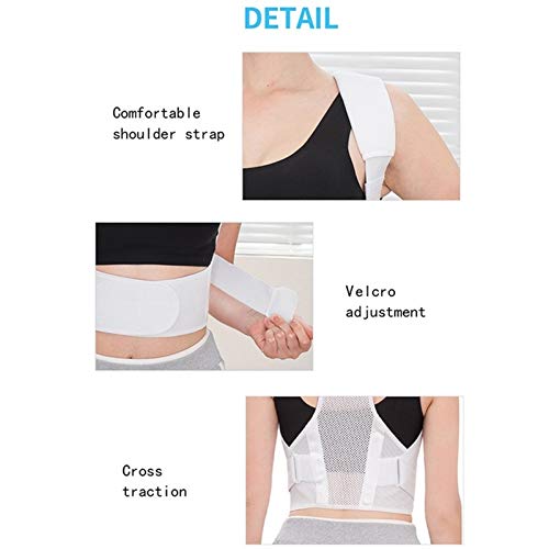 Correcteur de posture pour clavicule et dos noir taille M - 6