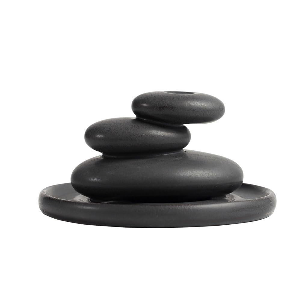 Incense Holder Base Handmade Ceramic Backflow Incense Burner, Holder Buddhist Decoration Home Aromatherapy Ornament