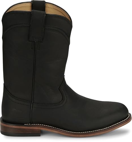 Justin Holland Women's Fashionable Leather Boots - Stylish, Comfortable Footwear for Everyday Wear3