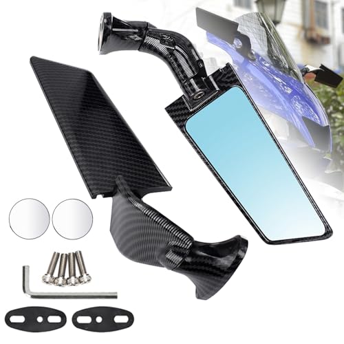 RACEAST oCÑAr[~[Œ藃obN~[A`OAKX\ȋZECO~[KĂ܂ΉԎ NINJA 250 400 ZX-25R ZX-4R/RR GSX250R RS660 RSV4 YZF ZX 34MM`5