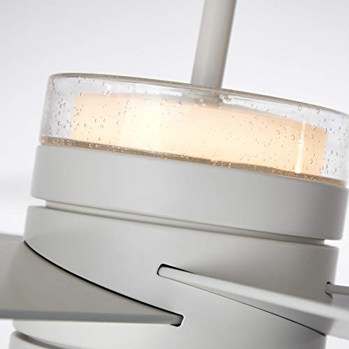 Luminance Kathy Ireland Home Lucere 52 Inch Ceiling Fan, Satin White #TOP4