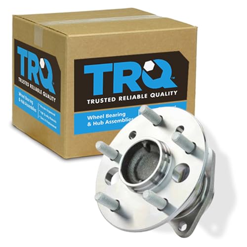 Image of TRQ Rear Left and Right Wheel Bearing & Hub Assembly Set 2 Piece for 2002-2003 Lexus ES300 2004-2006 ES330 2007-2012 ES350 2005-2012 Toyota Avalon 2002-2004 Camry 4 Wheel ABS 2005-2011 Camry