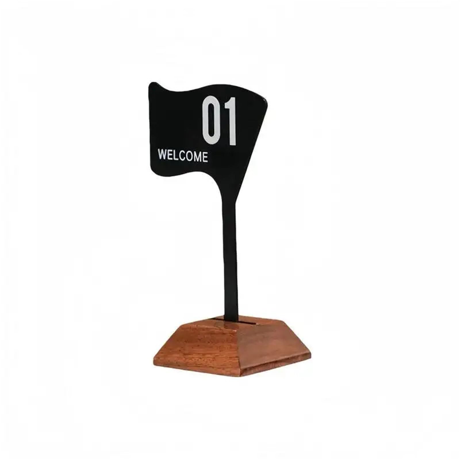 Soportes Papel MenúS Mesa 1 placa de número mesa metal sólido