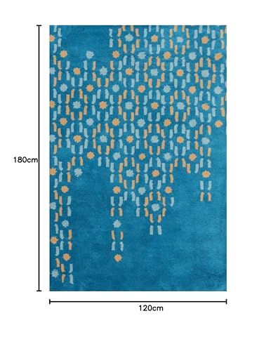 Image of Soft Pure Woolen Modern Collection Tufted Carpet for Living Room,Bedroom'Kitchen and Hall (4 X 6) Feet