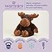 warmies Microwavable & Weighted Stuffed Animals, Moose - Heated Stuffed Animal Plushie for Warmth & Comfort - Cute Soft Plush Toys for Adults & Children (Boys, Girls, Babies & Toddlers)