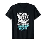 Waschbrettbauch Spruch Sprüche Partygeschenk