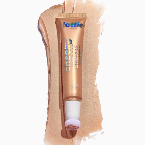 Cheeky Glow in Champagne Drip, Liquid Blush & Sheer Highlighter, Buildable Formula Infused with Hyaluronic Acid, Vegan & Cruelty-free - Image 5