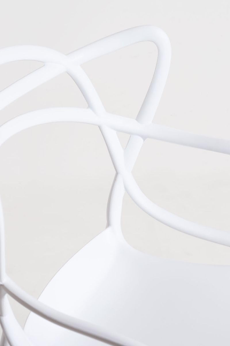 Regalos Miguel - Packs Sillas Jardín - Pack 4 Sillas Korme - Blanco
