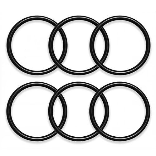 Moen 146789 Replacement O-Rings Compatible with Specific Moen Single-Handle Lever Kitchen Faucets-Black (6PCS