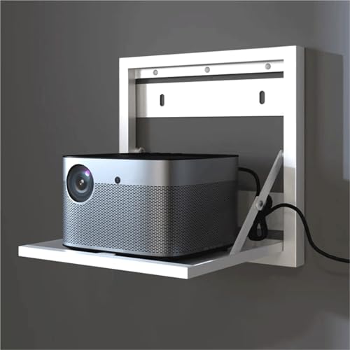 Soporte para proyector en pared para transformar el dormitorio en cine en casa 4