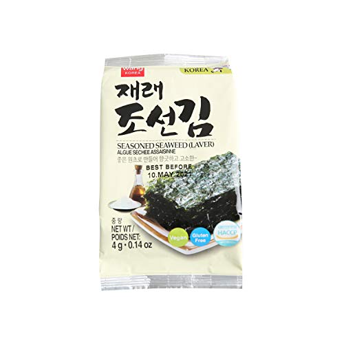 Wang Organic Roasted Chestnuts And Roasted Seaweed Snack #TOP7