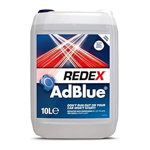 Redex Adblue with Easy Pour Spout, Suitable for All Makes and Models, ISO22241 Compliant, 10 Litre