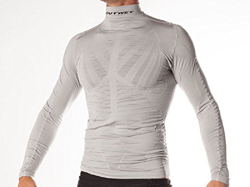 Outwet funzione maglietta a maniche lunghe WP3, Uomo, Grau