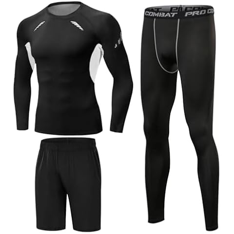 Terecey 3PCS Thermal Underwear Set for Sports Cover