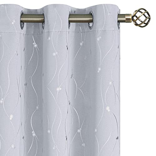 BGment Room Darkening Curtains 84 Inches Long, Grommet Thermal Insulated