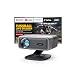 Smart Beamer 4K 【Offiziell APPs & Dolby Audio】 4200 ANSI Video Projektor, Autofokus&Trapezkorrektur, VISSPL 1080P Full HD WiFi6 Bluetooth Heimkino/Outdoor Beamer mit 360°-Halter, für Handy/PC