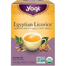 Yogi Tea, Egyptian Licorice, 16 Count, Packaging May Vary