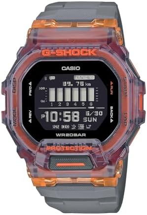 G-Shock GBD200SM-1A5 Gray/Orange One Size