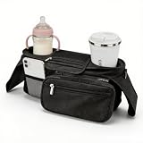 Kinderwagen Organizer Universal mit 2 Isolierten Becherhaltern...