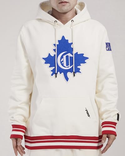 Image of Pro Standard Men's NHL Retro Classics Brushed Back French Terry Pull Over Hoodie