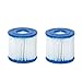 Produktbild Lamasa Filterpatrone für Bestway Typ VII & Intex D.Pool Filter Ersatz-Filterkartusche, 530 Liter Pumpenkartusche Hot Spring Spa Pools 2er-Pack