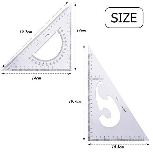 BronaGrand-Large-Triangle-Ruler-Square-Set-3060-and-4590-Degrees-Set-of-2