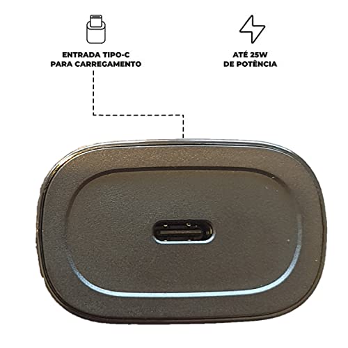 Plus Do Brasil Carregador Super Rápido 25w Para Samsung Galaxy S24 S23 S21 S20 Fe Plus Ultra Tablet