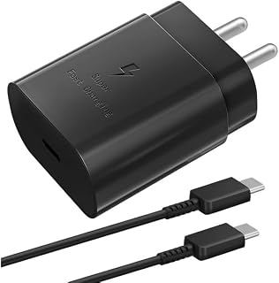 25W Ultra Fast Type c Charger for Samsung Galaxy f23 5G Original Adapter Like Mobile Charge| Qualcomm QC 3.0 Quick Super-F... Price In India