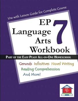 Paperback EP Language Arts 7 Workbook: Part of the Easy Peasy All-in-One Homeschool Book