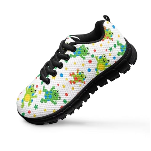 Yzaoxia Kids Shoes Running Sneakers for Girls Mesh Lace Up Sneakers for Children Gym School Trainers Size 11-Size 54