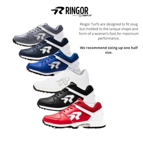 New Balance Women's FuelCell Fuse V4 Metal Softball Shoe, Team Royal/Optic White, 9