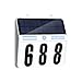 FORUP Lighted House Numbers,Solar House Number Sign with Waterproof 45 LED 3 Modes for Outdoor Address Numbers
