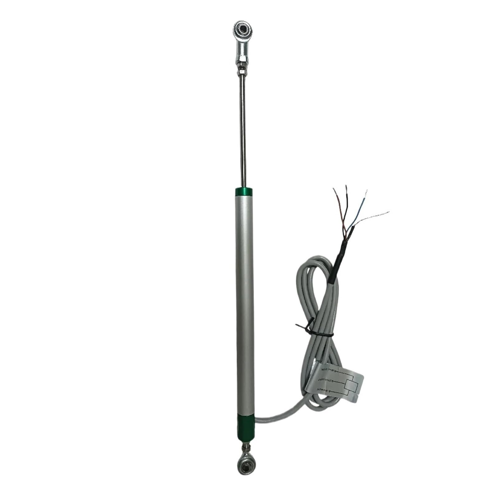 Mini sensor de desplazamiento lineal KPZ12, transductor posición rótula, for automatización neumática hidráulica(RS485,25mm)