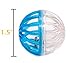 Fashion's Talk 12PCS Value Pack Plastic Ball Cat Toys Lattice Balls with Bell Jingle Kitten Toy,Gift Box 1.5