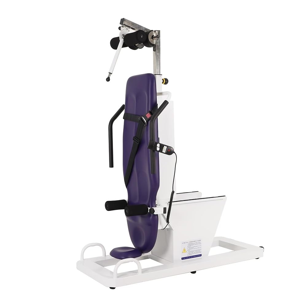 Tabla de inversión Máquina Invertida Totalmente automática con tracción Cervical y de Cintura, Equipo Multifuncional de Ejercicio invertido eléctrico. Ejercicio